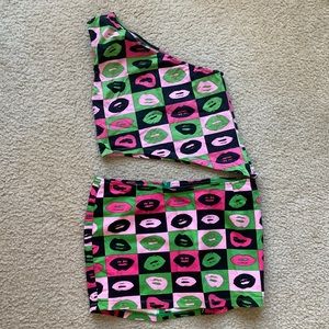 Motel Rocks One Shoulder Set!!